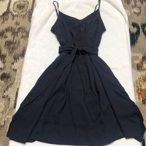 Banana republic navy blue sleeveless dress